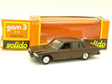 Solido 1/43 - Peugeot 604 Brown No. 40