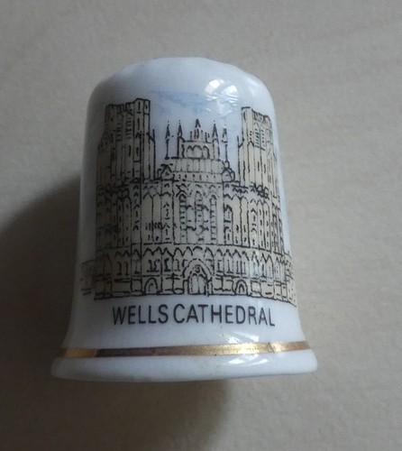 Dé coudre porcelaine - dé,