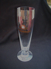 crystal enamelled beer glass Height: 23 cm