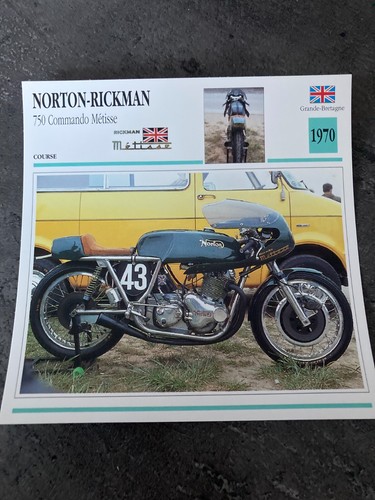Carte fiche moto - carte,