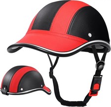 Casque de Vélo Moto en Cuir