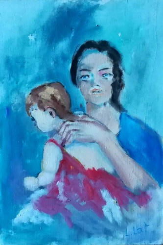 Peinture huile sur toile - peinture,