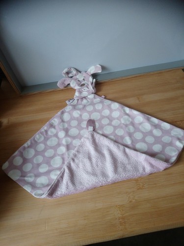 Doudou plat chien fifi - fifi, mauve