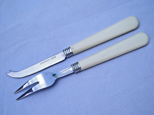 Ancien couteau fromage - couteau,