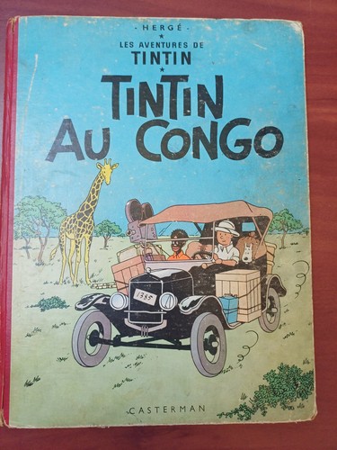 Tintin congo 4ème - tintin,
