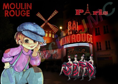 Moulin rouge paris - moulin,