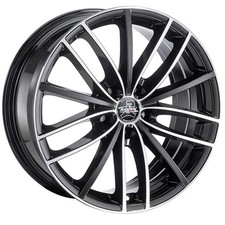 JANTES ROUES ARCASTING POSEIDON POUR SEAT LEON X-PERIENCE 8X18 5X112 BLACK GLOS