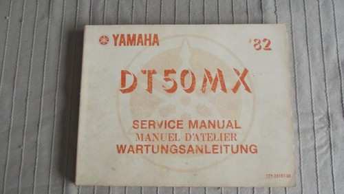 Manuel atelier yamaha 50 - yamaha, dt
