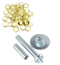 60pc 1/2" Brass Grommet