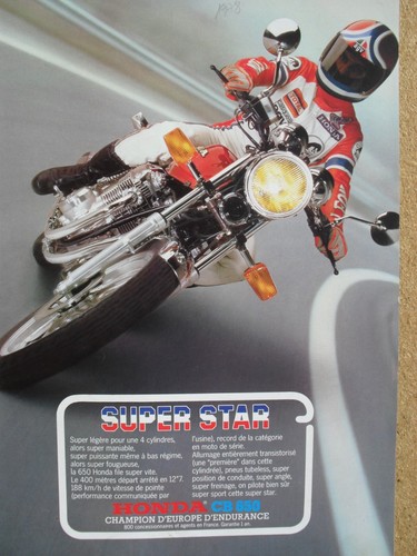 Honda 650 1978 - 650, prospectus