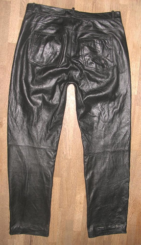 Pantalon jeans cuir - en, pour