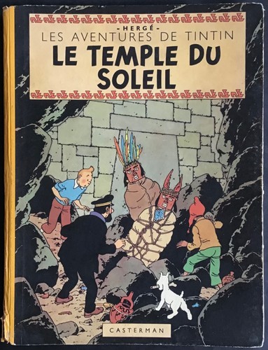 Tintin temple soleil - le,