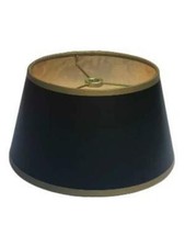 Shallow Tapered Drum Vintage Baldwin Bouillotte Lampshade