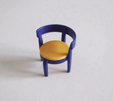 Playmobil MODERN HOUSE - blue chair seat orange for kitchen 3968
