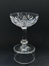 BACCARAT 1 COUPE A CHAMPAGNE #7 CRISTAL MODÈLE HARFLEUR VERRE GLASS CRYSTAL 1942