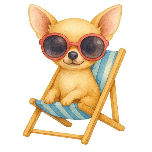 Autocollants chihuahua - x,