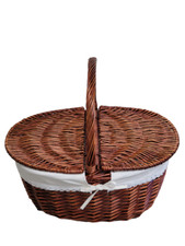 Grand panier Pique nique 50x35x25 cm avec anse.