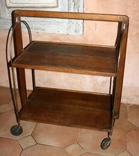 Table Desserte en bois pliante