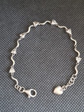 Bracelet Gourmette En Argent