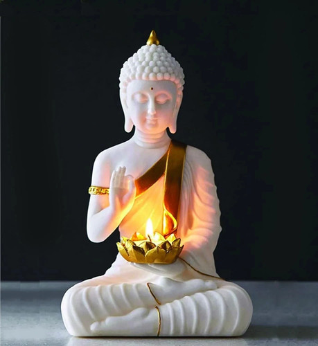 Statue bouddha grand jardin - statue,