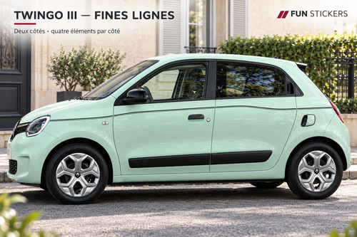 Renault twingo bande - renault, 3