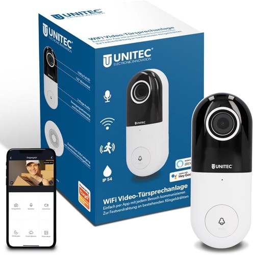 Unitec wlan vidéo portier - vidéo,