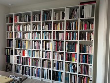 Billy Bookcase White Eight (8) Columns - Mint conditions