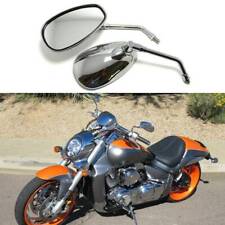 Chrome Motorcycle Rear View Side Mirrors For Suzuki Boulevard M109R M90 C50T S40