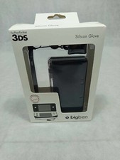 Housse de protection en silicone avec dragonne et étoffe Gris Neuf Nintendo 3DS