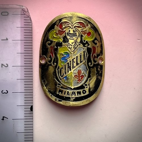 Cinelli milano badge - milano, original