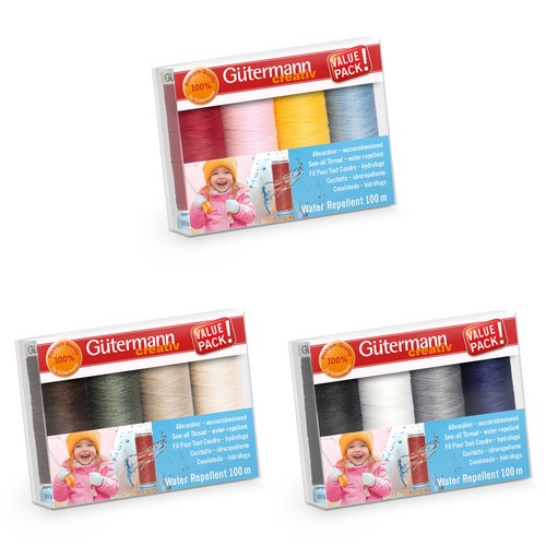 Gütermann fil set eau - fil,