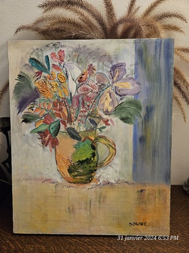 Superbe tableau avec la - ,