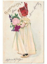 1903 IN Relief Carte Postale