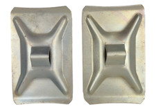 Pair of RV Landing Gear Foot Pad Fifth Wheel Camper Leg 5th Wheel Jack Trailer