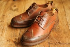 Timberland Tan Brown Leather Derby Shoes Boot Mens UK 9.5 US 10 M EU 43.5