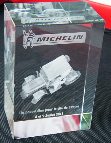 Kleber michelin bloc - de, à