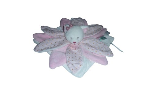 Doudou chat plat attrape rêve - chat, attrape-rêve