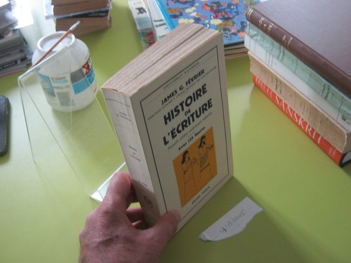 Histoire écriture - histoire, de