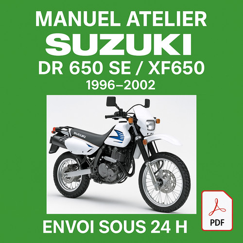 Manuel atelier suzuki 650 - atelier,