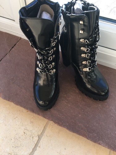 Bottes patinées talons - patinées, à