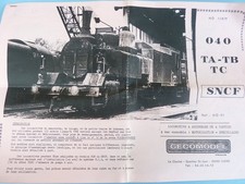 GECOMODEL HO Locomotive vapeur