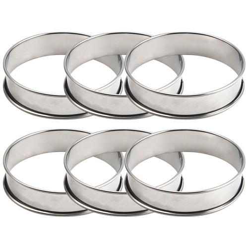6pcs mousse métal boucle - 6pcs,