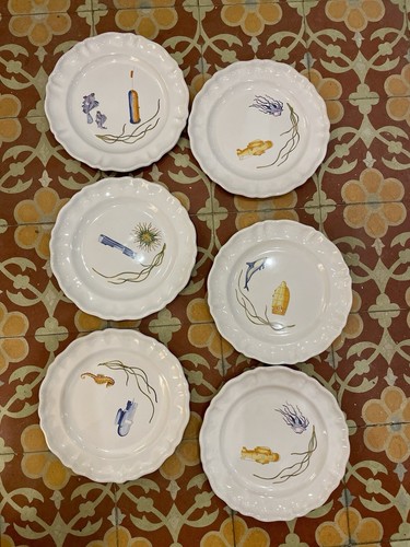 Assiettes faïence atelier - en,
