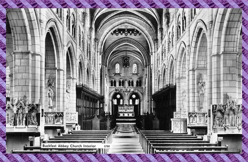 Carte postale buckfast - -, abbey