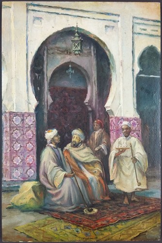 Ancien tableau dans la - tableau, "dans