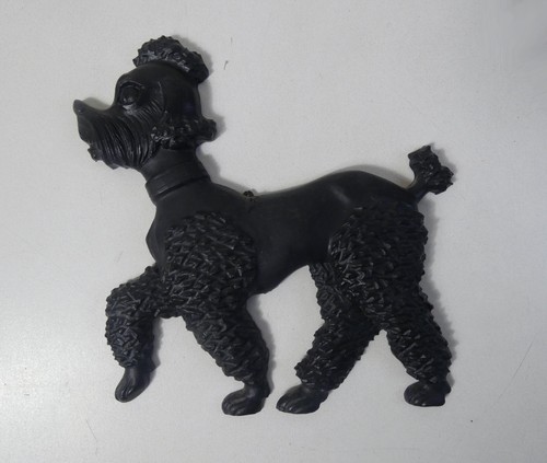 Ancien caniche plastique - ancien,