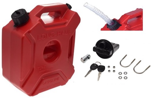 Bidon essence plastique - bidon, +