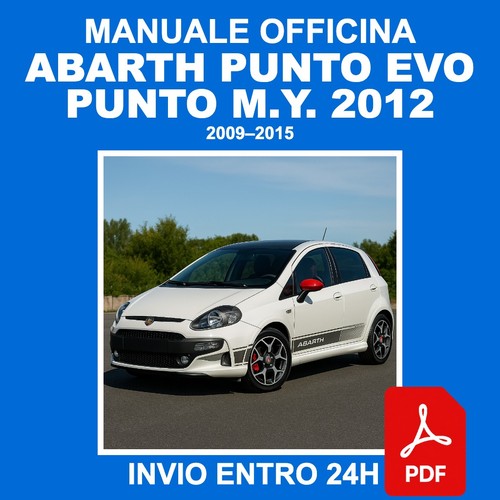 Manuale officina abarth punto - abarth,