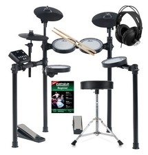 XDrum Kit Batterie Electronique Mesh Head Cymbales Choke Kick Pad Set Tabouret