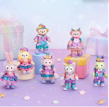 Authentic HK Disney 20th Anniversary Grand Celebration Duffy and Friend Keychain